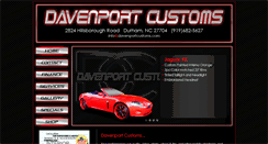 Desktop Screenshot of davenportcustoms.com